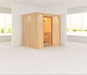 Vorschaubild Karibu Sauna Bodin mit Fronteinstieg 68 mm