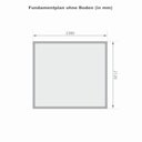 Vorschaubild Karibu Saunahaus Fasssauna Quadro 1 Plus - 38 mm inkl. gratis Saunaofen im Wert von 599,99 €