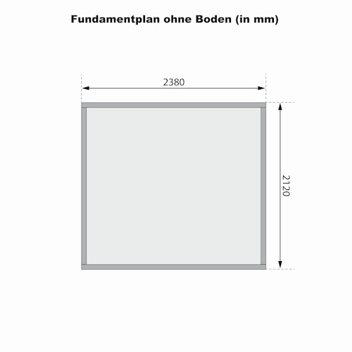 Karibu Saunahaus Fasssauna Quadro 1 Plus - 38 mm inkl. gratis Saunaofen im Wert von 599,99 €