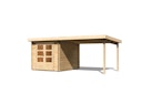 Vorschaubild Karibu Woodfeeling Gartenhaus Bastrup 4 naturbelassen - 28 mm