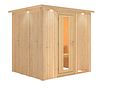 Vorschaubild Karibu Sauna Daria - 68 mm Systemsauna - 230 Volt Plug & Play