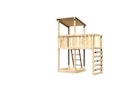 Vorschaubild Akubi Kinderspielturm Anna mit Pultdach inkl. Anbauplattform und Kletterwand