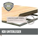 Karibu Design Saunahaus Miramar Blackline mit Vorraum - 73 mm
