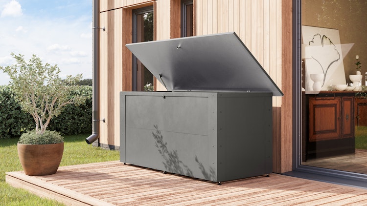 Karibu Metallbox Himalia 1 B 134 x T 62 x H 71 cm (Aktion)