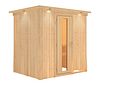 Vorschaubild Karibu Sauna Fanja - 68 mm Systemsauna - 230 Volt Plug & Play
