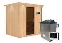 Vorschaubild Karibu Sauna Bodin mit Fronteinstieg 68 mm