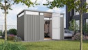 Karibu Metall Gartenhaus Osten (Østen) inkl. gratis Metallbox im Wert von 349,99 €