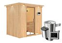 Vorschaubild Karibu Sauna Fanja - 68 mm Systemsauna - 230 Volt Plug & Play inkl. gratis Saunaofen im Wert von 899,99€