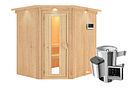 Vorschaubild Karibu Sauna Lilja - 68 mm Systemsauna - 230 Volt Plug & Play