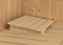 Vorschaubild Karibu Amelia 3 - Sauna mit Eckeinstieg 68 mm inkl. gratis Saunaofen im Wert von 599,99 €
