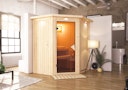 Karibu Sauna Tonja - 68 mm Systemsauna - 230 Volt Plug & Play