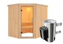 Vorschaubild Karibu Sauna Lilja - 68 mm Systemsauna - 230 Volt Plug & Play