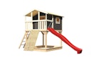 Vorschaubild Akubi Stelzenhaus Benjamin mit Rutsche und Holzrampe