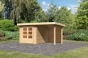 Vorschaubild Karibu Woodfeeling Gartenhaus Bastrup 4 naturbelassen - 28 mm