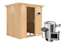 Vorschaubild Karibu Sauna Fanja - 68 mm Systemsauna - 230 Volt Plug & Play