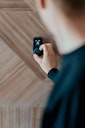 Vorschaubild Karibu 9 kW Bio-Kombiofen anthrazit inkl. Huum WLAN Steuergerät mit App-Steuerung