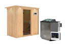 Vorschaubild Karibu Sauna Variado mit Fronteinstieg 68 mm inkl. gratis Saunaofen im Wert von 599,99 €