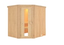 Vorschaubild Karibu Sauna Siirin mit Eckeinstieg 68 mm