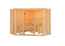 Vorschaubild Karibu Sauna Alcinda 2 Superior mit Eckeinstieg 68 mm