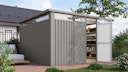 Karibu Metall Gartenhaus Osten (Østen) inkl. gratis Metallbox im Wert von 349,99 €