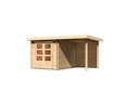 Vorschaubild Karibu Woodfeeling Gartenhaus Bastrup 4 naturbelassen - 28 mm