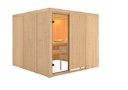 Vorschaubild Karibu Woodfeeling Sauna Arvika - 68 mm Aktionssauna