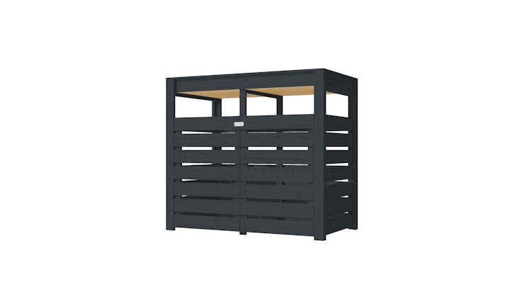 Karibu Mülltonnenbox für 2 oder 3 240 Liter Tonnen