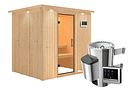 Vorschaubild Karibu Sauna Daria - 68 mm Systemsauna - 230 Volt Plug & Play
