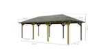 Vorschaubild Karibu 4-Eck Pavillon Perida 2 kesseldruckimprägniert