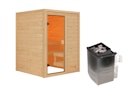 Vorschaubild Karibu Woodfeeling Sauna Sandra - 38 mm Massivholz Aktionssauna inkl. gratis Sauna-Zubehörset im Wert von 234,94 €