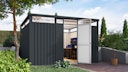 Karibu Metall Gartenhaus Osten (Østen) inkl. gratis Metallbox im Wert von 349,99 €
