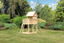 Vorschaubild Akubi Stelzenhaus Frieda mit Netzrampe