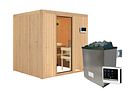 Vorschaubild Karibu Sauna Sodin mit Fronteinstieg 68 mm
