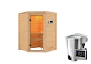 Vorschaubild Karibu Woodfeeling Sauna Antonia - 38 mm Massivholz Aktionssauna inkl. gratis Saunaofen im Wert von 599,99 €