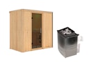 Vorschaubild Karibu Sauna Variado mit Fronteinstieg 68 mm inkl. gratis Saunaofen im Wert von 599,99 €