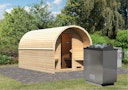 Vorschaubild Karibu Gartensauna/Saunafass Fasshaus 3 inkl. gratis Sauna-Zubehörset im Wert von 234,94 €