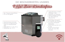 Vorschaubild Karibu 9 kW Bio-Kombiofen anthrazit inkl. Huum WLAN Steuergerät mit App-Steuerung