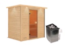 Vorschaubild Karibu Woodfeeling Sauna Selena - 38 mm Massivholz Aktionssauna inkl. gratis Sauna-Zubehörset im Wert von 234,94 €