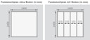 Karibu Gartenhaus Qubic 1 mit Schiebetür und 240 cm Anbaudach - 19 mm