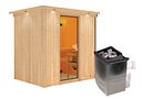 Vorschaubild Karibu Sauna Bodin mit Fronteinstieg 68 mm