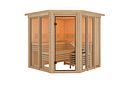 Vorschaubild Karibu Sauna Airi Superior mit Eckeinstieg 68 mm
