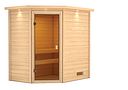Vorschaubild Karibu Woodfeeling Sauna Jella - 38 mm Massivholz Aktionssauna