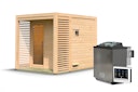 Vorschaubild Karibu Gartensauna Saunahaus Angkor 2 inkl. 9-teiligem Gratis-Zubehörpaket im Wert von 137,95 €