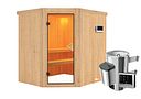 Vorschaubild Karibu Sauna Lilja - 68 mm Systemsauna - 230 Volt Plug & Play
