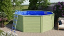 Vorschaubild Karibu Pool Vista 350 x 350 cm - kesseldruckimprägniert mit Metallecke - Aktionsangebot