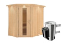 Vorschaubild Karibu Sauna Saja - 68 mm Systemsauna - 230 Volt Plug & Play