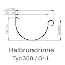 Vorschaubild Außenwinkel 90° zum Kleben, RG100 Typ 300 weiß