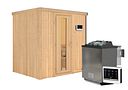 Vorschaubild Karibu Sauna Bodin mit Fronteinstieg 68 mm