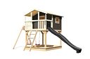 Vorschaubild Akubi Kinderspielhaus Kinderspielgerät Benjamin inkl. Wellenrutsche und Doppelschaukelanbau