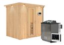 Vorschaubild Karibu Sauna Bodin mit Fronteinstieg 68 mm